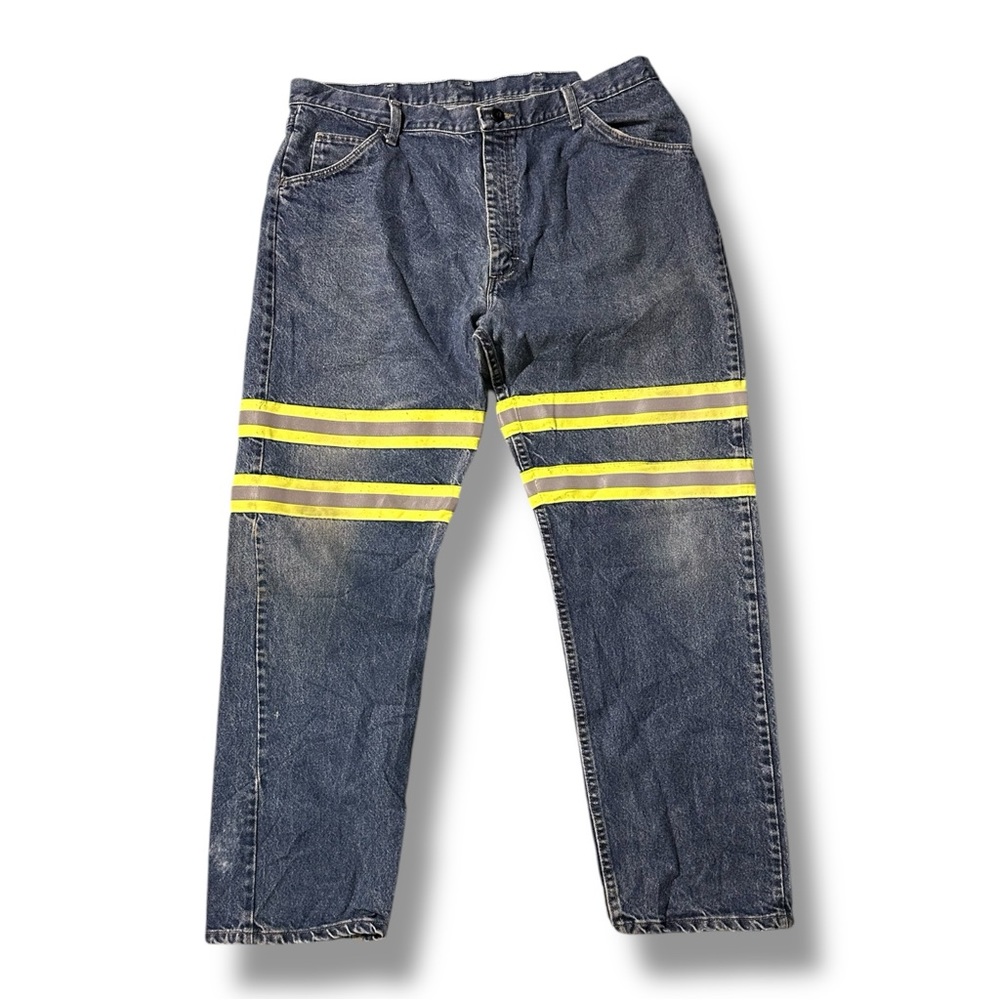 Men’s Bulwark FR Fire Resistant High Visibility Denim Jeans